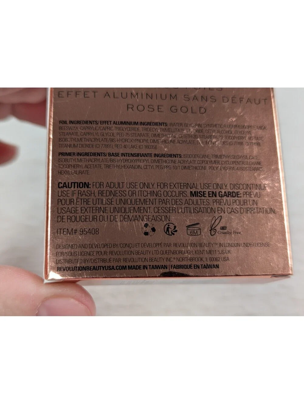 Revolution - Makeup - Flawless Foils Eye Shadow - Rose Gold
